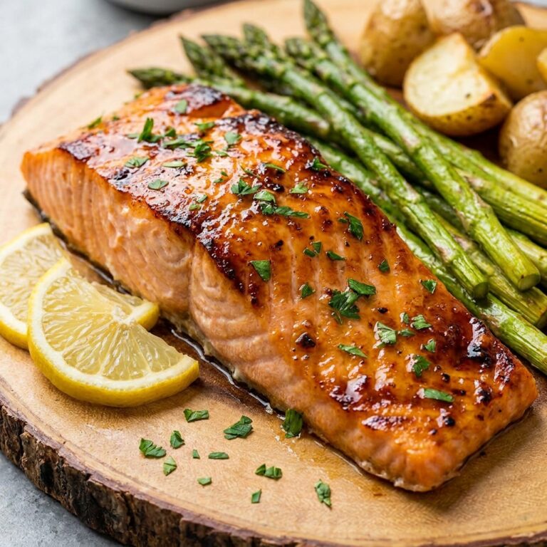 Easy Baked Honey Garlic Salmon