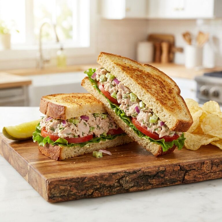 Easy Tuna Salad Sandwich Recipe