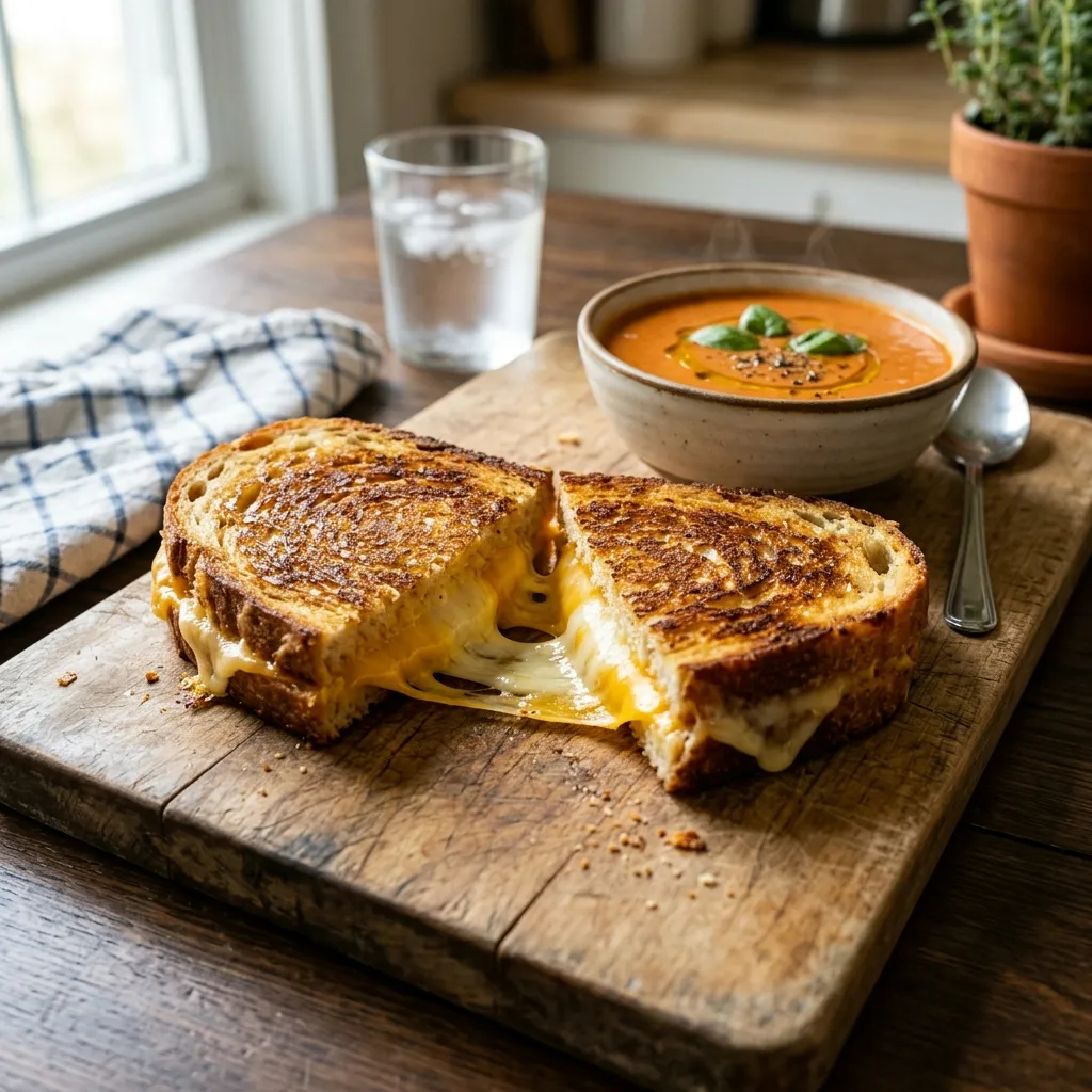 Classic Grilled Cheese Sandwich