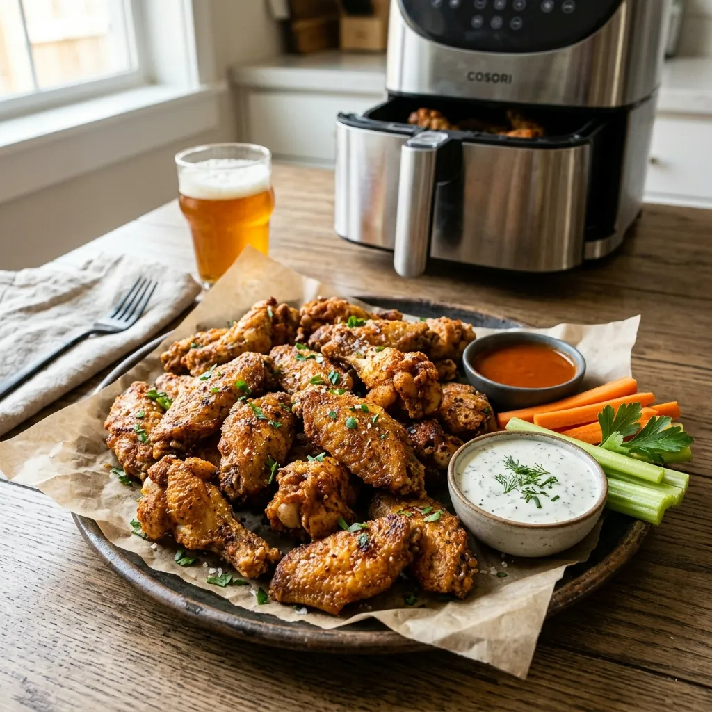 Crispy Air Fryer Chicken Wings