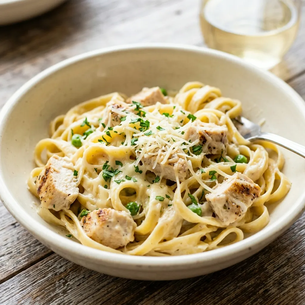 Easy Chicken Alfredo Pasta Recipe (Creamy, Rich & Ready in 30 Minutes)