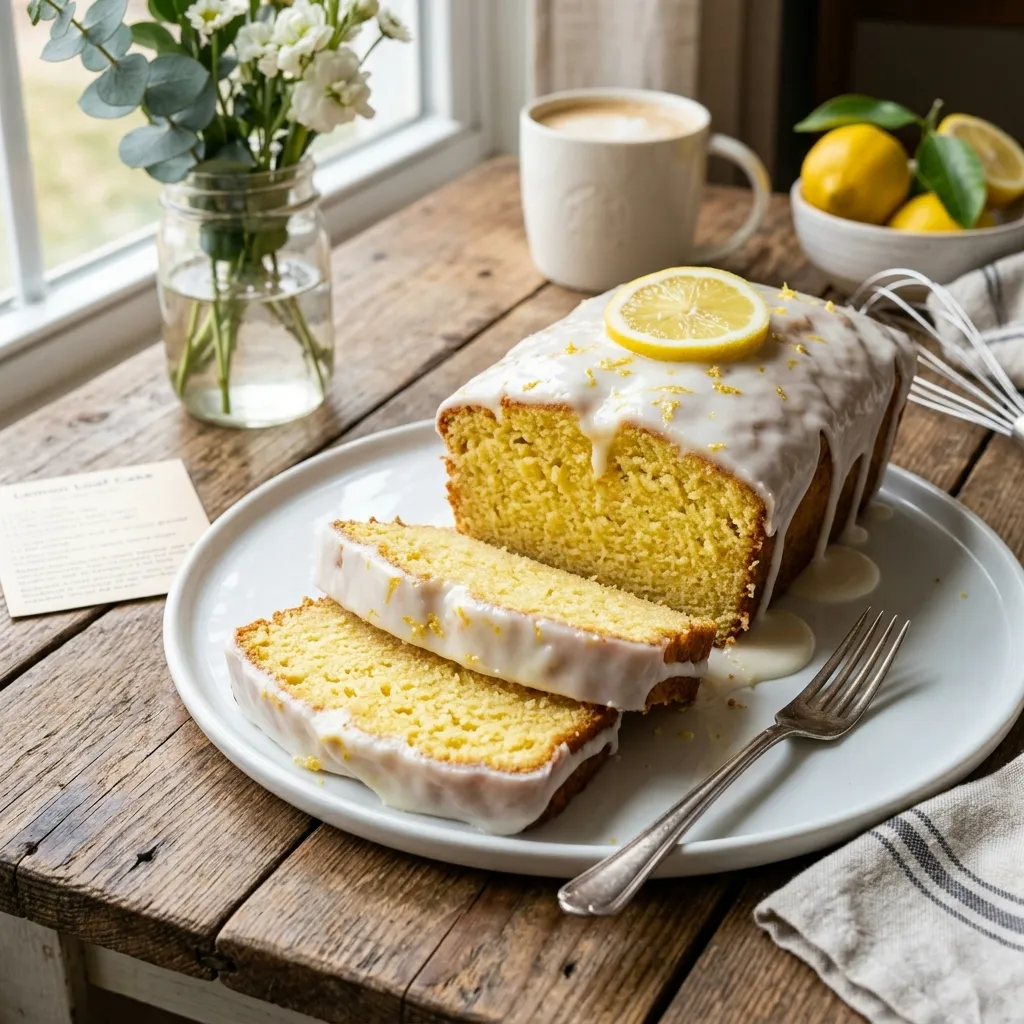 Lemon Loaf Cake (Starbucks Copycat)